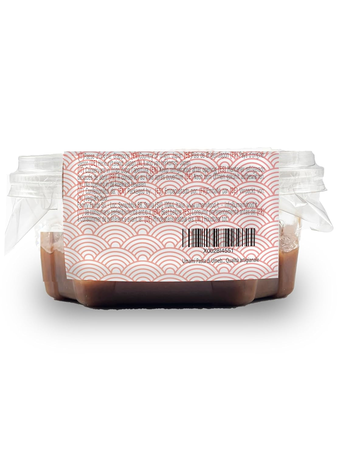 Pasta japonesa de umeboshi, flaumen fermentado con shiso, 150 g