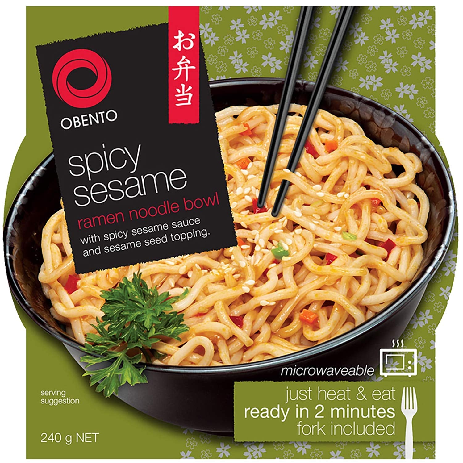 Tazón de udon agridulce, comida preparada para microondas, 240 g