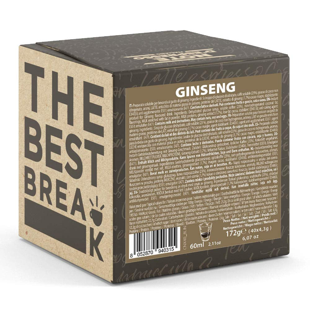 Producto soluble instantáneo Ginseng cápsulas 4,3g x 40 cápsulas