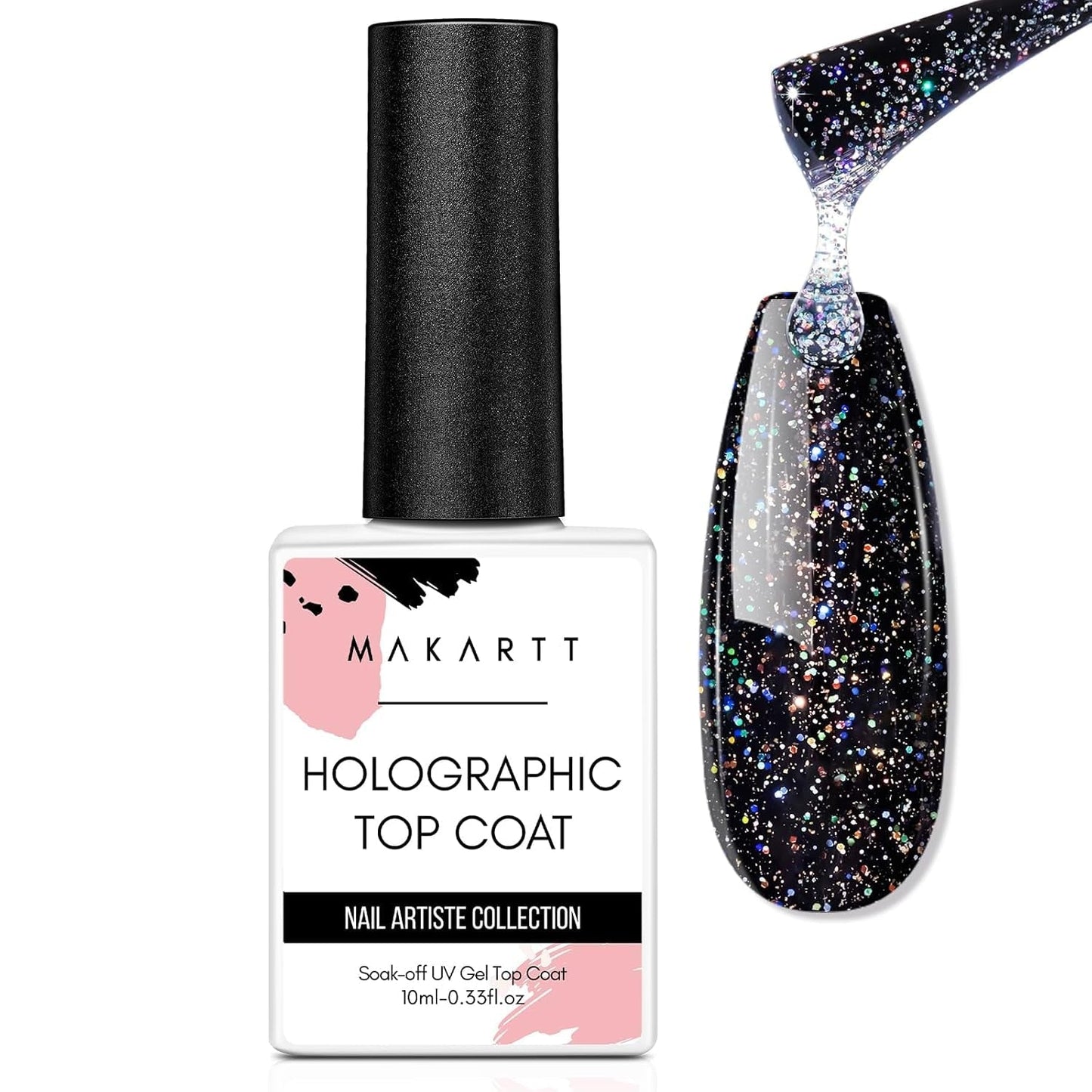 Makartt 3D Nail Art Gel - Gel de pegamento de diamantes de imitación 15G para llaveros de uñas, gel multifuncional para escultura de uñas para diseño de uñas DIY, escultura de uñas modelado de uñas en casa (transparente)