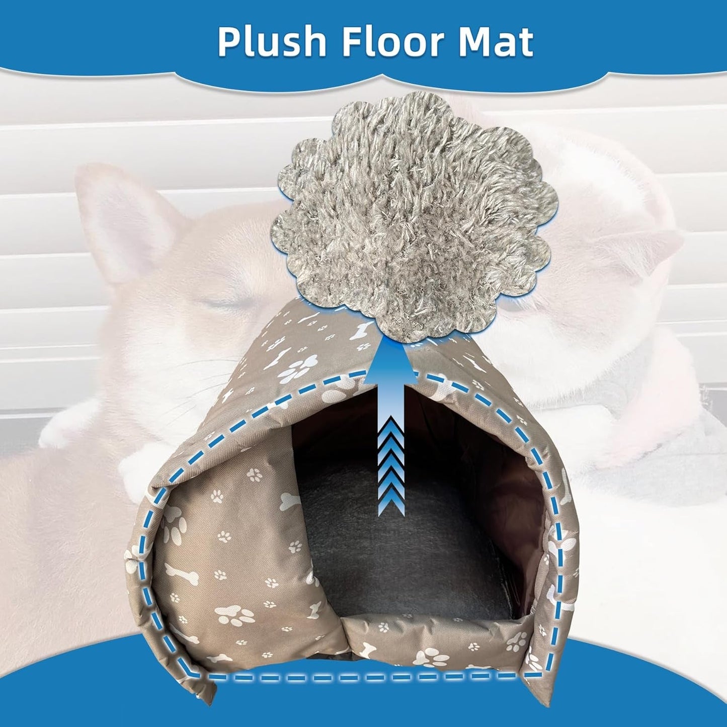 Mantas y Muebles, Mascotas, Cuevas y Casas, Gatos, Camas para Gatos, Camas para Gatos, Colchones