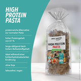Pasta Proteica Best Body Nutrition 6 x 200 g - Tagliatelle Alto en Proteínas Fit4Day - 61% de Proteínas, Bajo en Carbohidratos, Vegano y Sin Lactosa, Sin Soja - Proteína de Guisante de Alta Calidad - Para Dietas Bajas en Carbohidratos