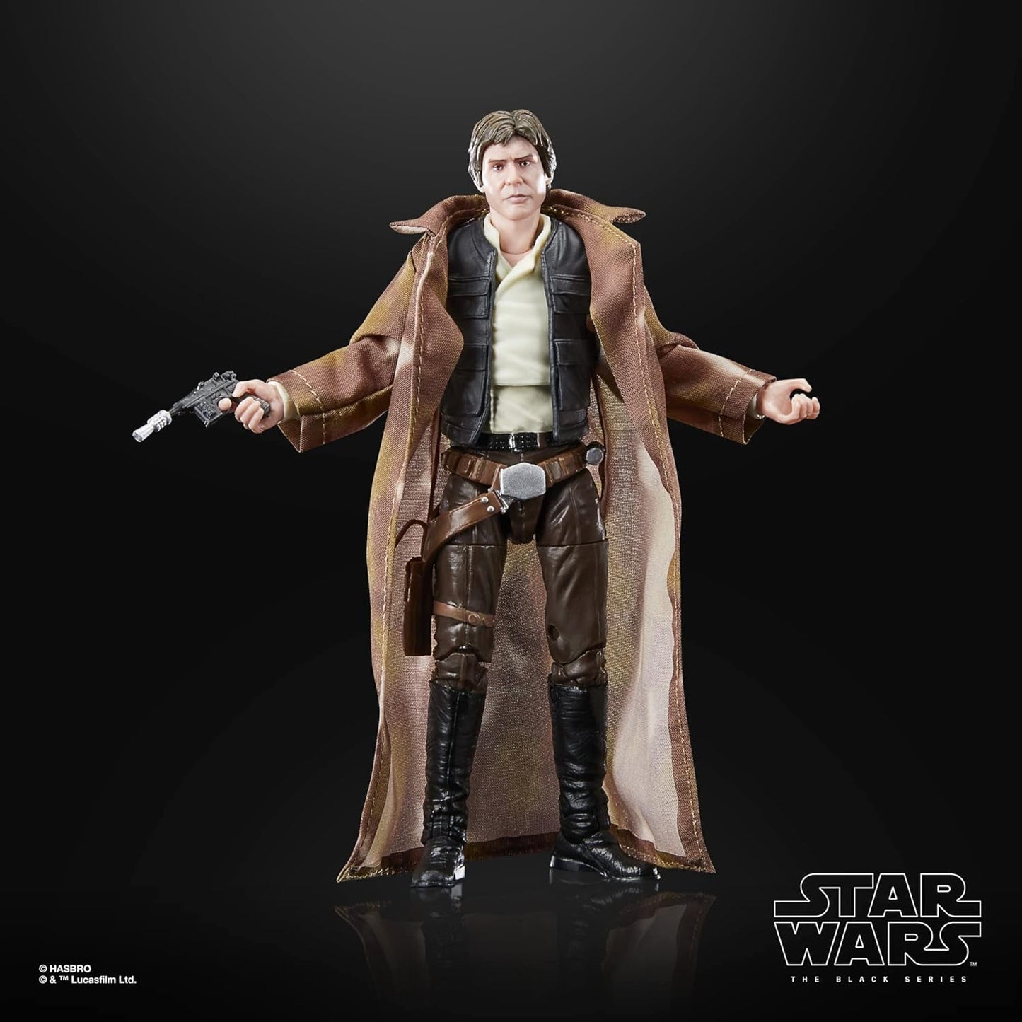 Star Wars Black Series Han Solo, Figura de acción de 15 cm de alto Zu Wars: El regreso del Caballero Jedi Figuras de acción Naty Shop