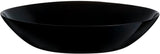 Vajilla Arcopal Zelie de cristal negro, 12 piezas, 4 puestos, negro