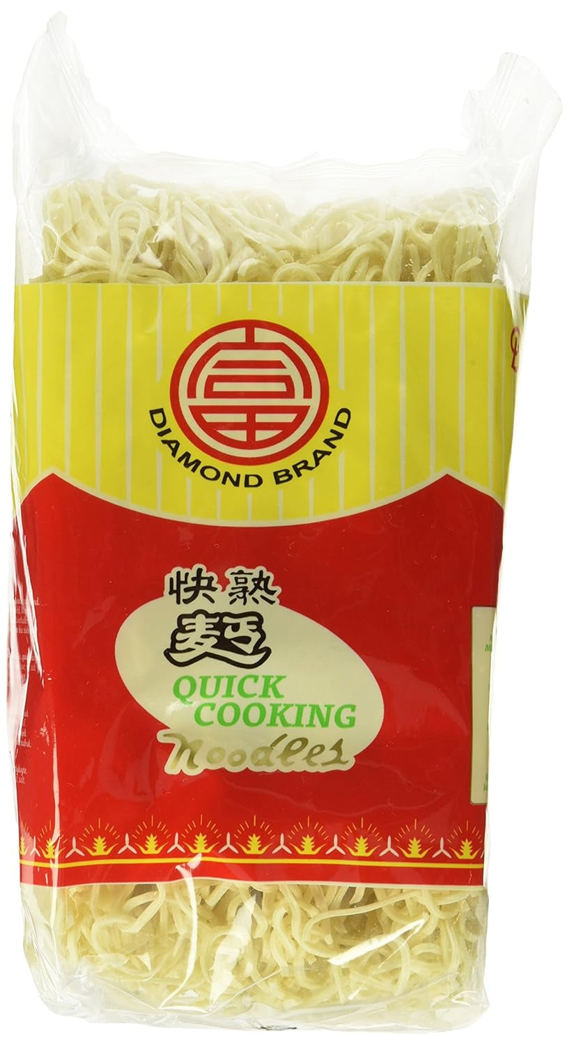 DIAMOND Fideos instantáneos sin huevo, fideos instantáneos al wok con harina de trigo y guarniciones - 1 x 500 g