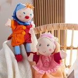 Marioneta de mano HABA Kasper – A partir de 18 meses, Lavable a 30°C, Ideal para juegos de títeres y de rol, teatro de marionetas – 2011866001