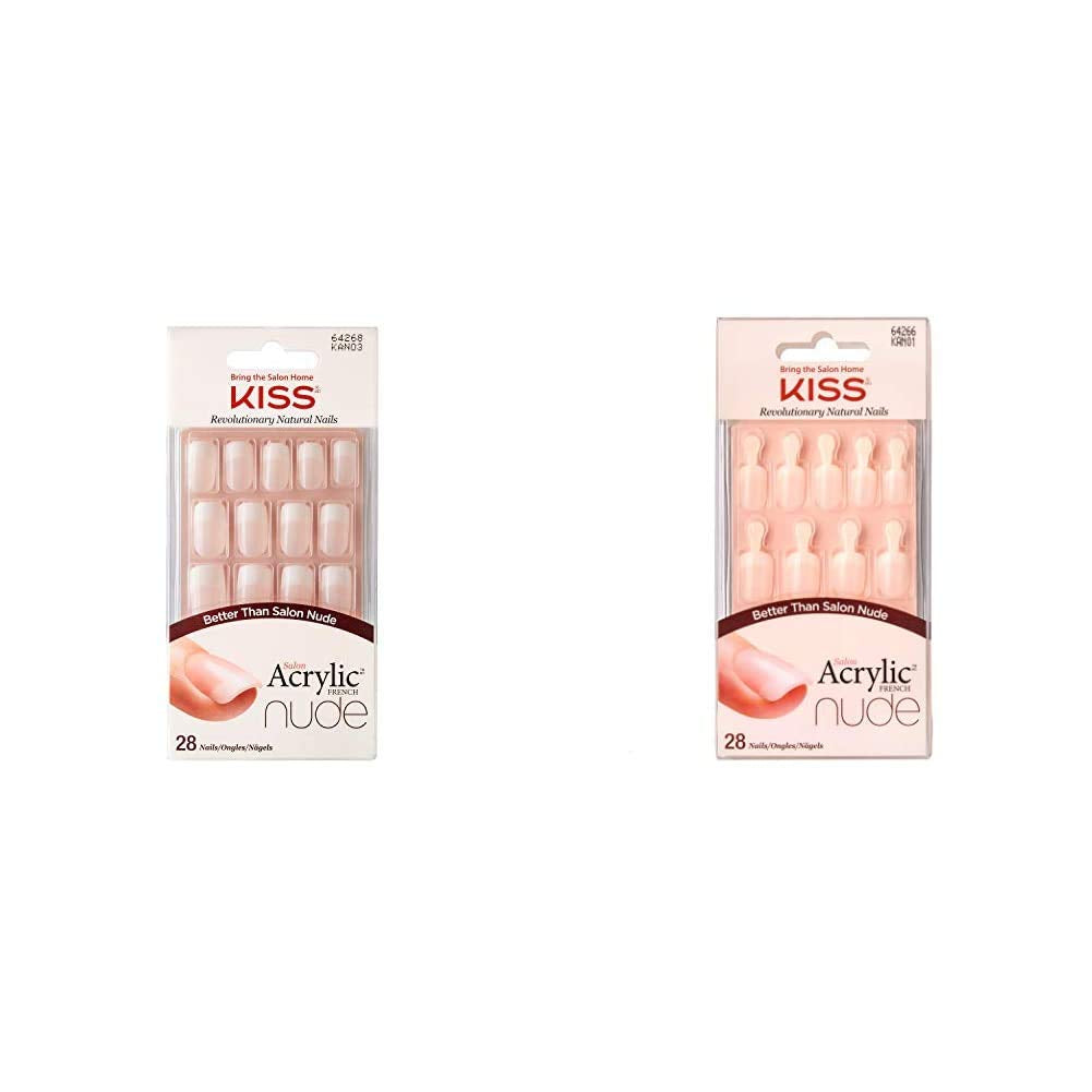 Kiss Nude Nails Cashmere & Nude Nails Uñas increíbles