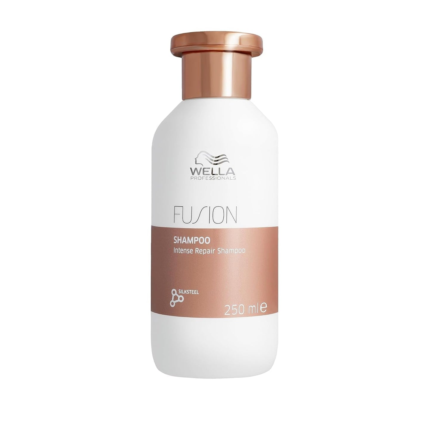 Wella Professionals Fusion Intense Repair - Cuidado profesional para cabello roto Ducha y baño Wella Champú 250 ml