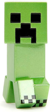 Jada Toys Juego de Figuras Minecraft (4 Piezas) Hechas de Metal - Figuras Coleccionables Minecraft Caves & Cliffs (Steve, Alex, Creeper y Warden) Para Gamers y Coleccionistas 8+ 6cm Cada Figuras de Acción Naty Shop
