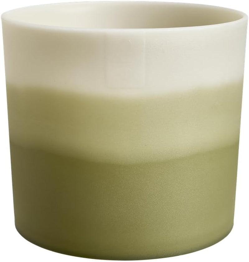 Maceta redonda elho Color Gradient 16cm - para uso interior - 100% plástico reciclado - Ø 15,9 x A 14,7 - Verde/Verde bambú