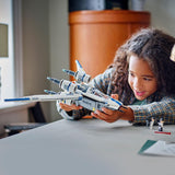 LEGO Star Wars 75399 Rebel U-Wing Starfighter - Juguete con función de ala oscilante y 3 minifiguras, incluidas Cassian Andor y la figura del droide K-2SO - Regalo para niños mayores de 8 años y fanáticos de Andor, temporada 2 Juegos de construcción Beuche den LEGO-Store