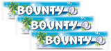 Barras de chocolate con sabor a chocolate y coco, 9 barras en un paquete (9 x 28,5 g) (paquete de 3)