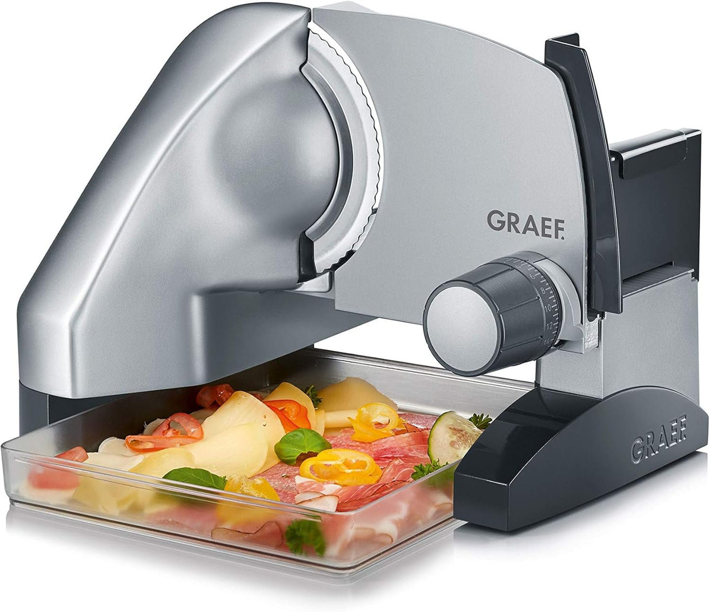 GRAEF Rebanadora S50000, plata Rebanadoras y Rebanadoras Naty Shop