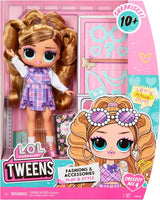 Jajaja ¡Sorpresa! Tweens Core Doll - Fancy Girl - Incluye 1 muñeca de moda con atuendo y accesorios, 4 objetos coleccionables, Rose