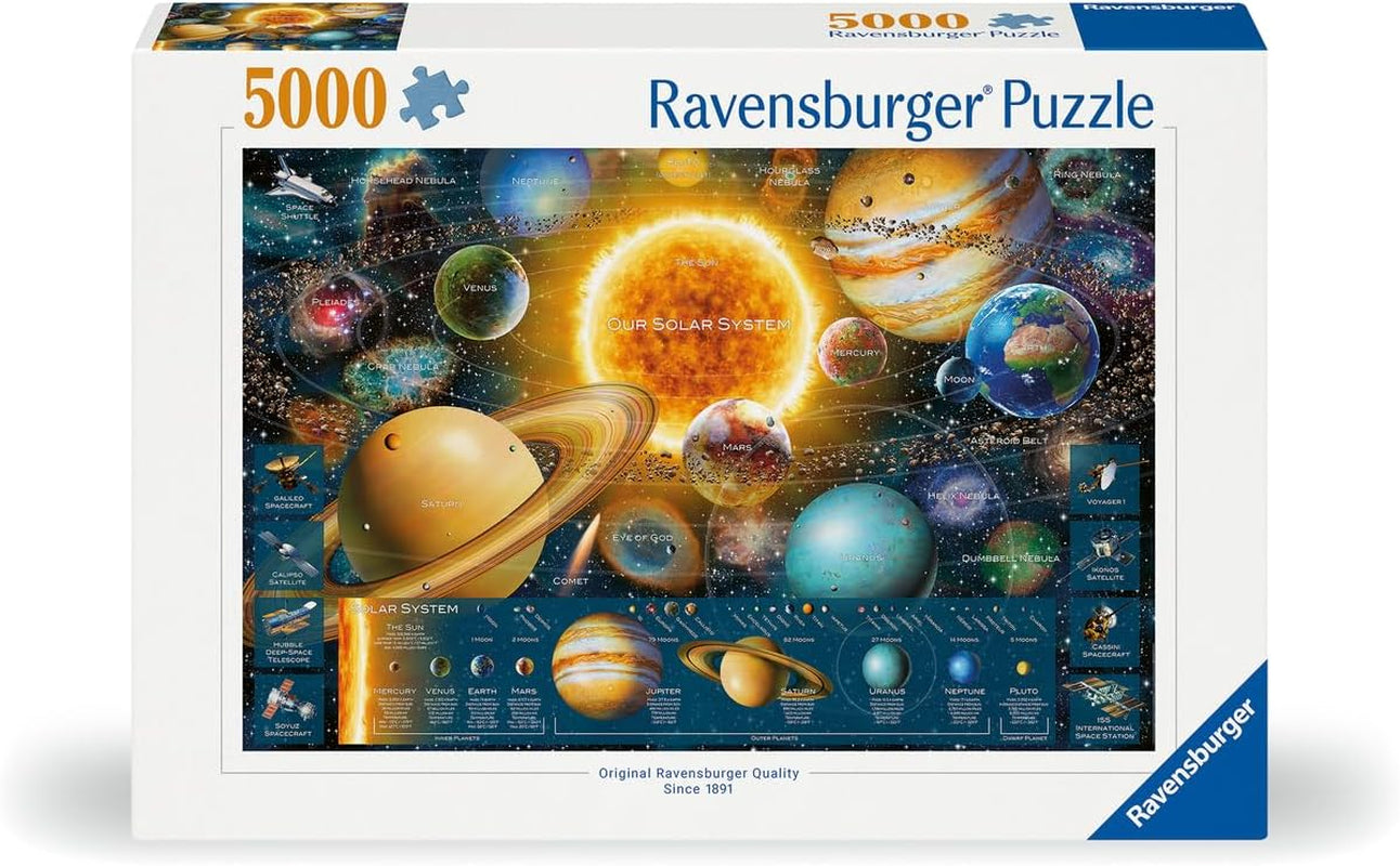 Ravensburger Puzzle 16720 - Sistema planetario - Puzzle de 5000 piezas para adultos y niños mayores de 14 años Puzzle Naty Shop