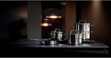 WMF Mini sartén pequeña con tapa 18 cm, Cromargan en acero inoxidable pulido, inducción Ollas y Sartenes Naty Shop