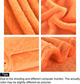 Sourcing Map Manta acogedora manta colcha Manta de lana suave y cálida como manta de sofá Manta de sofá Manta de salón y manta de peluche Manta de lana de felpa suave Naranja 150X200Cm Camas y mantas Besuche den uxcell-Store