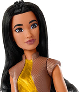 Mattel Disney Toy Raya Muñeca articulada con ropa y accesorios Regalo inspirado en la película de Disney para niños HLX22