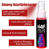 Color en Spray para el Cabello, Tinte Temporal en Spray Rojo, Tinte para el Cabello Rojo Coloreado, Tinte para el Cabello Lavable, Color Rojo Vivo en Spray, Tinte para el Cabello Instantáneo, Tinte para el Cabello de Carnaval, Halloween, Cosplay, Tinte para el Cabello de Fiesta Naty Shop
