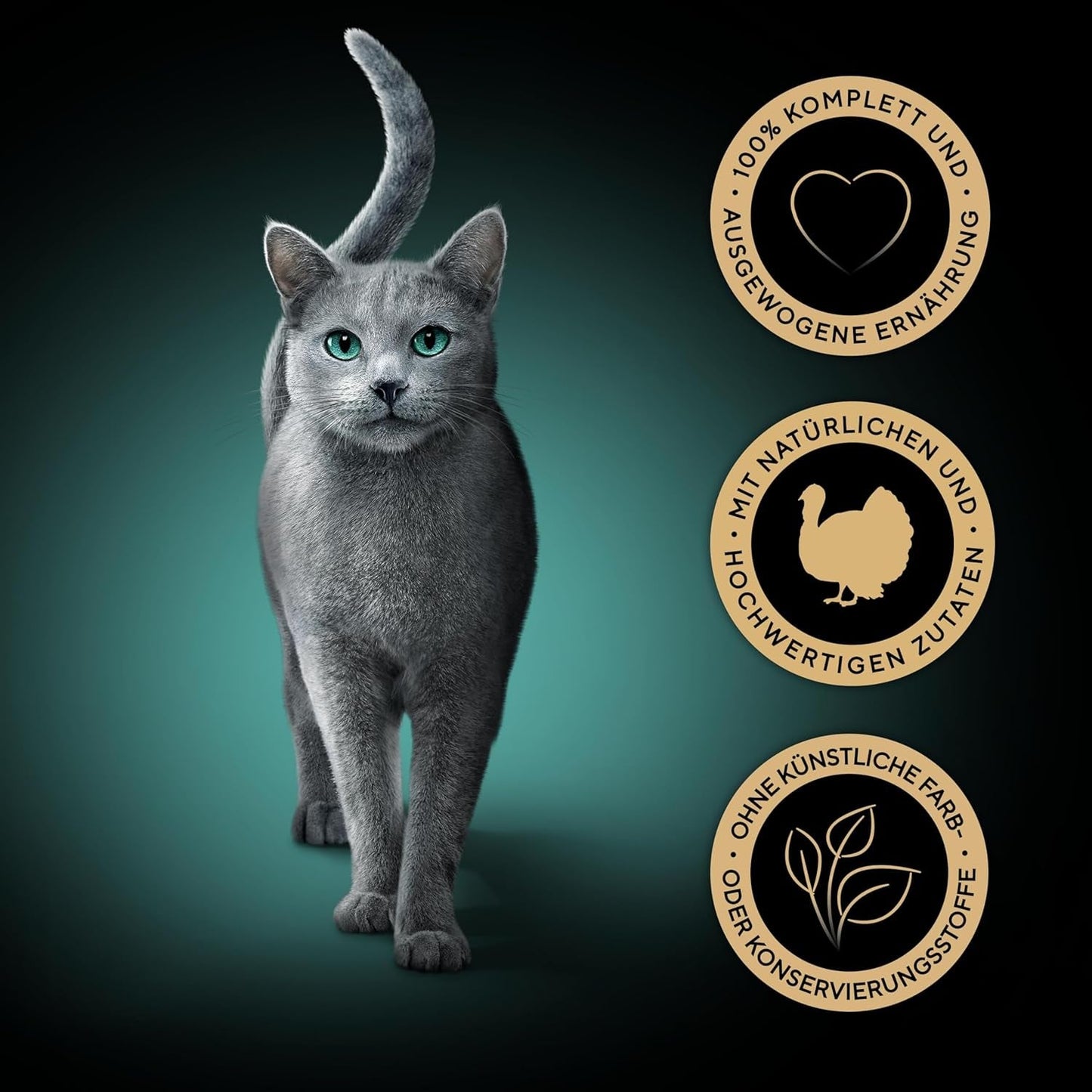 SHEBA Perfect PORTIONS salsa para gatos con pavo 8 x 3 x (2 x 375g)
