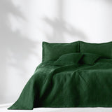 Ameliahome Colcha 170X210 Cm Colcha De Doble Cara Acolchado Ultrasónico Poliéster Ophelia Camas Y Mantas Verde Oscuro Besuche den AmeliaHome-Store