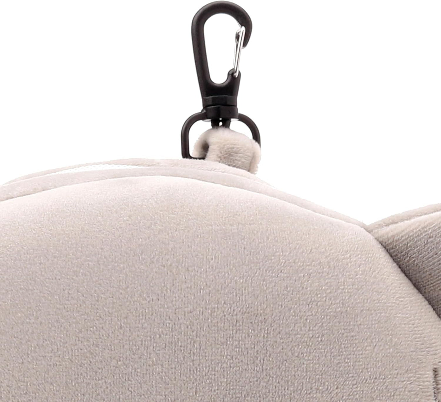 Almohada De Viaje, Redonda, De Felpa, Elefante, Y Antifaz, Unisex, Talla Única, Unisex, Cintura Almohadas De Viaje Únicas Naty Shop