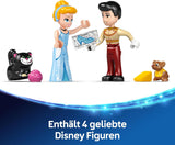 LEGO Ç€ Castillo de Disney Princess Cenicienta y carruaje tirado por caballos, set para niñas a partir de 6 años, fantástico juguete con minimuñecas de la princesa Cenicienta y el príncipe azul, idea de regalo para fans de Disney 43275 Juegos de construcción Beuche den LEGO-Store