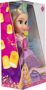 Princesa Disney Rapunzel Muñeca Cantante de 35 cm, Canta 'I See The Light', Incluye Accesorios para Más Diversión, Perfecta para niñas de 3 años en adelante, Morado