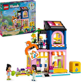 LEGO Friends Vintage Fashion Store Set de construcción para niños con figuras de juguetería y modelo de gato para el desarrollo socioemocional Juego de roles Regalo para niñas y niños de 6 años 42614 Juegos de construcción Besuche den LEGO-Store Single
