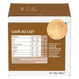 NESCAFÉ DOLCE GUSTO Café au Lait Kaffeekapseln Paquete de 6 (6 x 16 Kapseln)