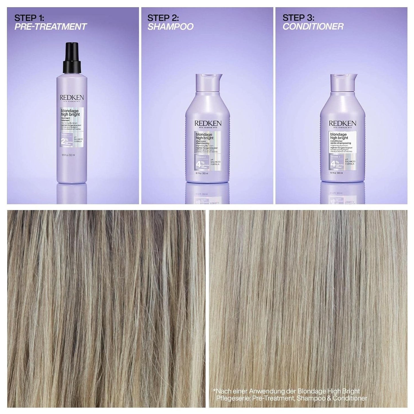 Redken, Champú para cabellos rubios Naty Shop Ducha y Baño