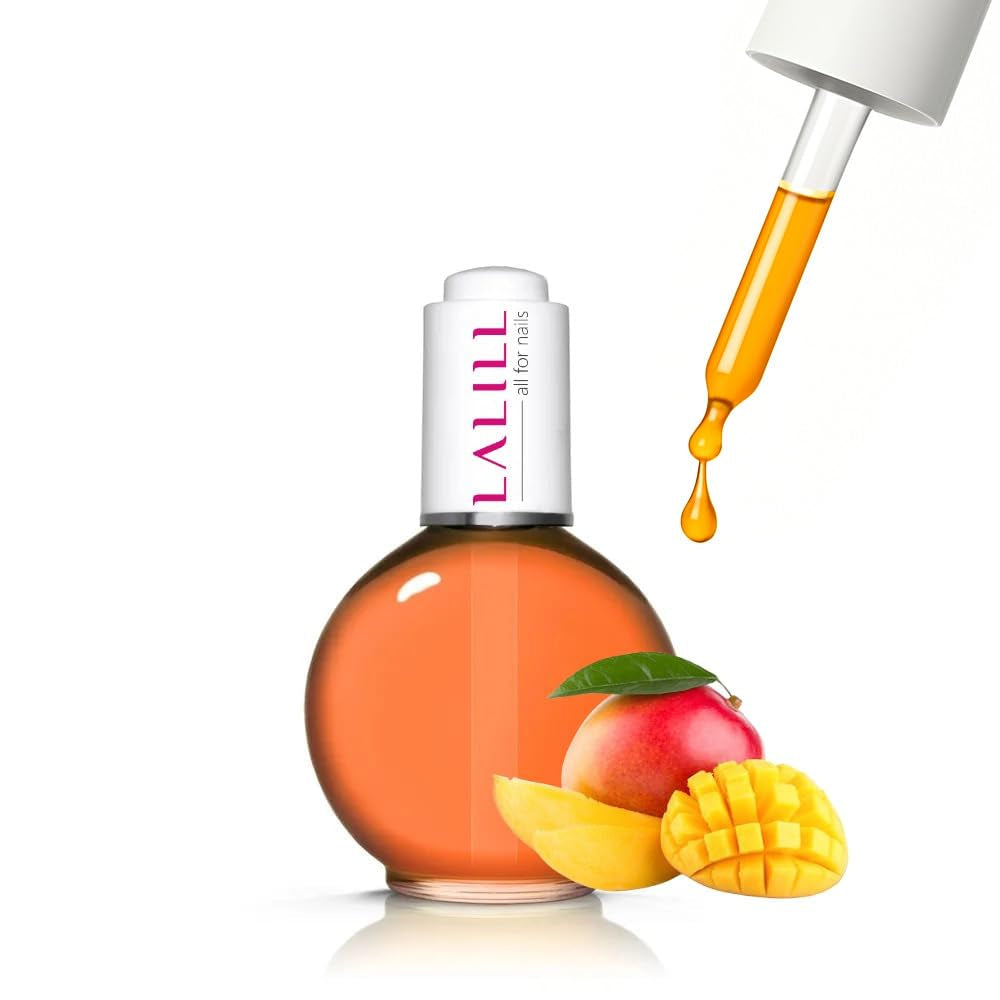LALILL Aceite para cutículas de uñas 75Ml - Himbeere Nagelpflegeöl - Nagelöl Pflege Für Nägel Nagelhaut - SPA Maniküre Naildesign Hände - Vegano - Con pipeta