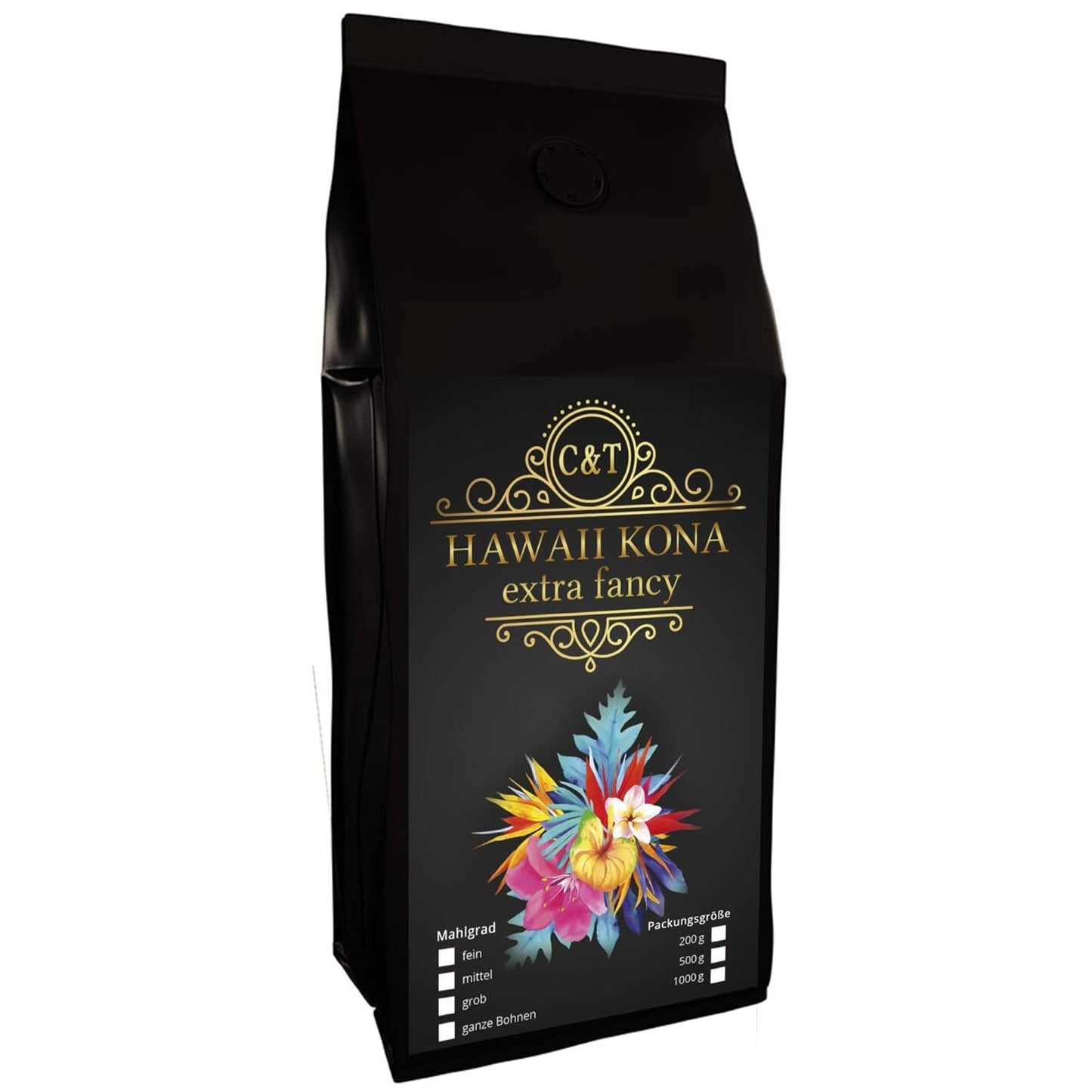 C&T Hawaii Kona Kaffee | 200 g de masa | Das braune Gold aus Hawaii: uno de los mejores cafés del mundo