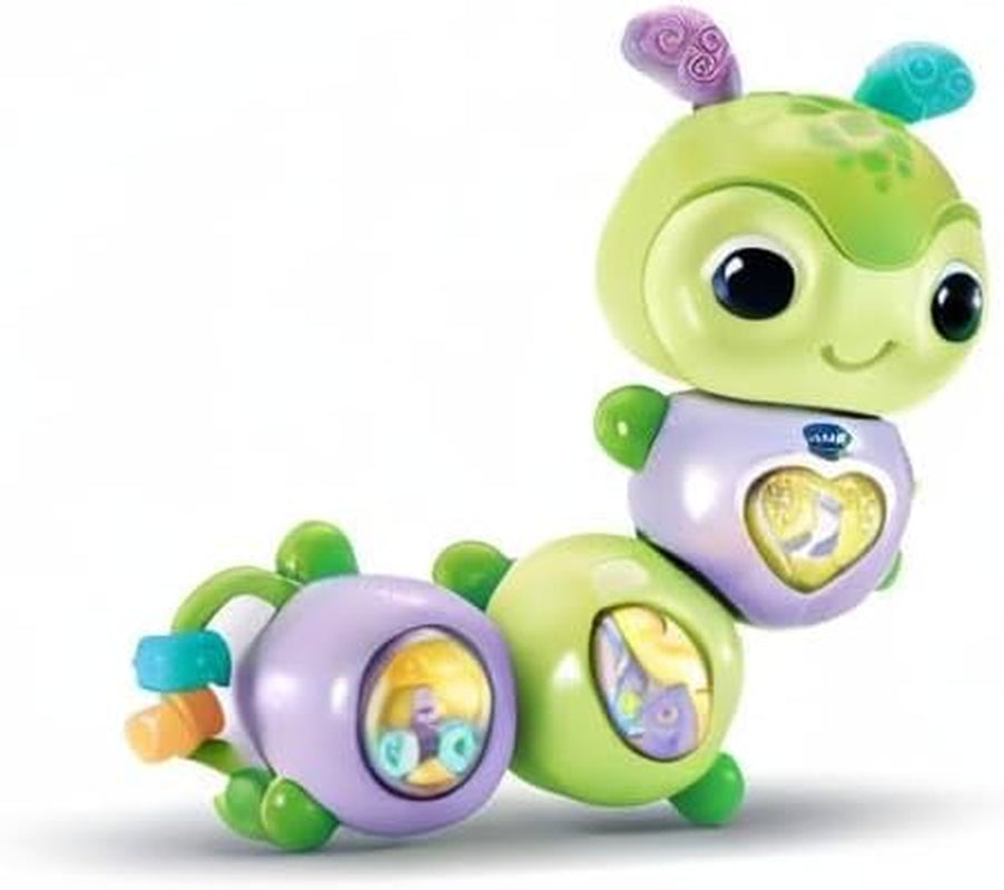 VTech Baby Spinning Fun Caterpillar - Campana interactiva que habla y canta y juguete de motricidad - De 6 a 24 meses Juguetes para bebés Naty Shop