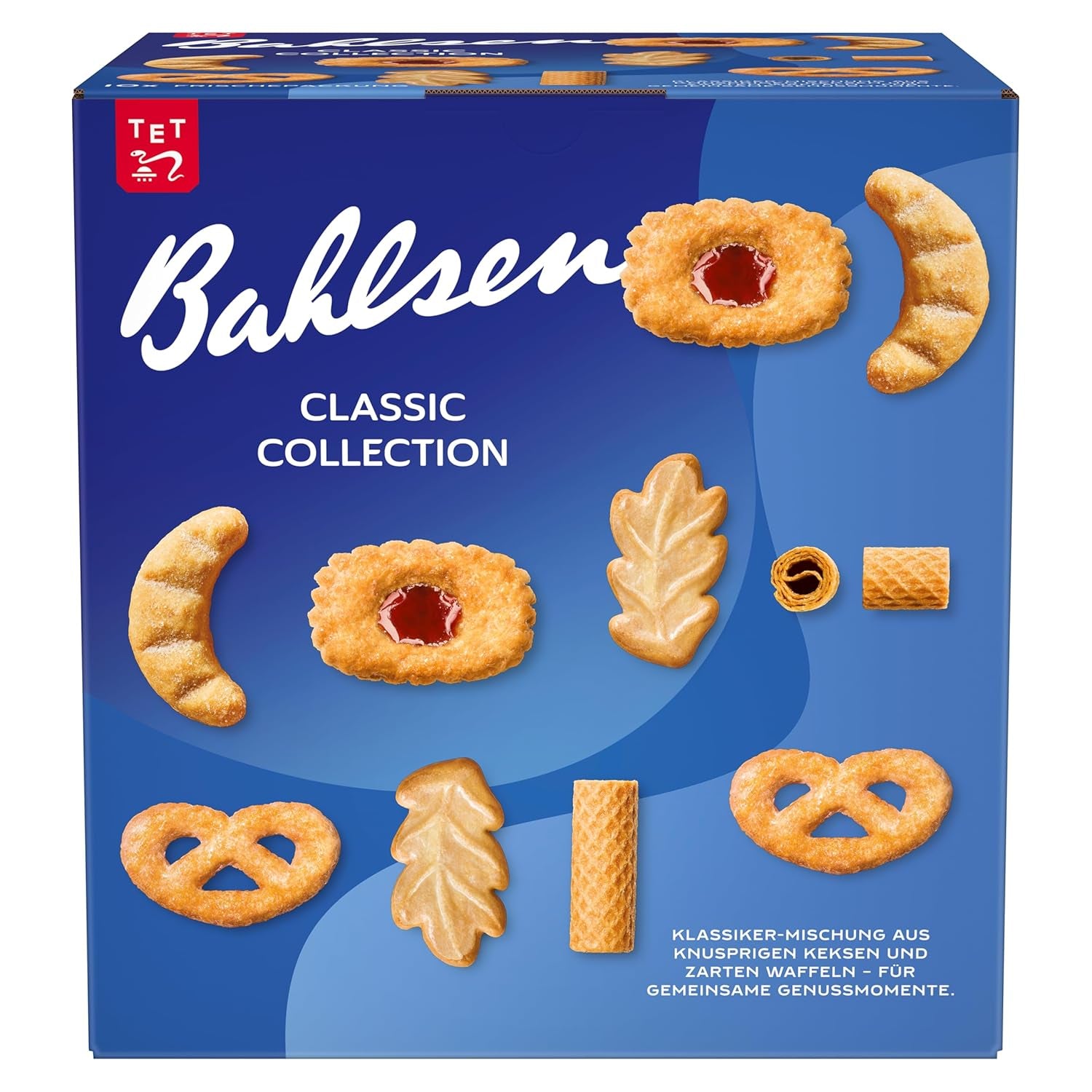 Colección Bahlsen Caroline - 1 paquete - Mezcla de galletas y obleas (10 x 161 g/ 1610 g)