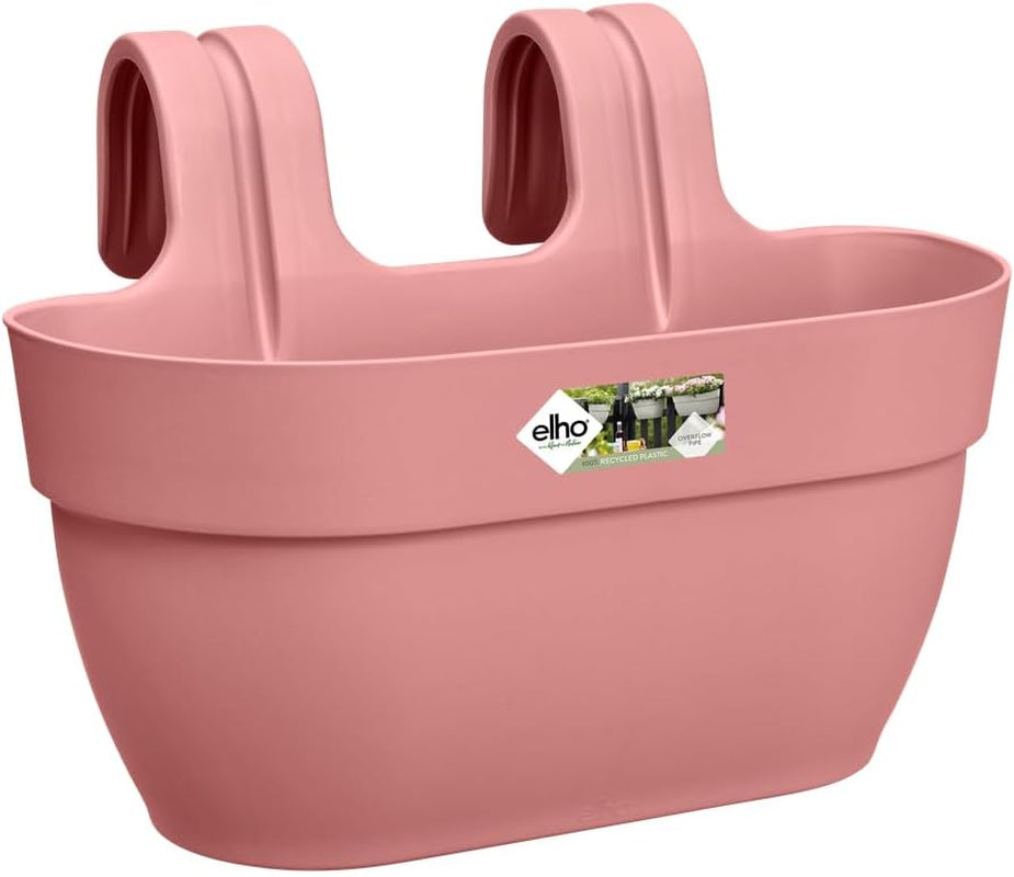 elho Vibia Campana Easy Hanger M 36 - Maceta para balcón y exterior - Ø 36,0 x H 26,5 cm - Negro/Antracita