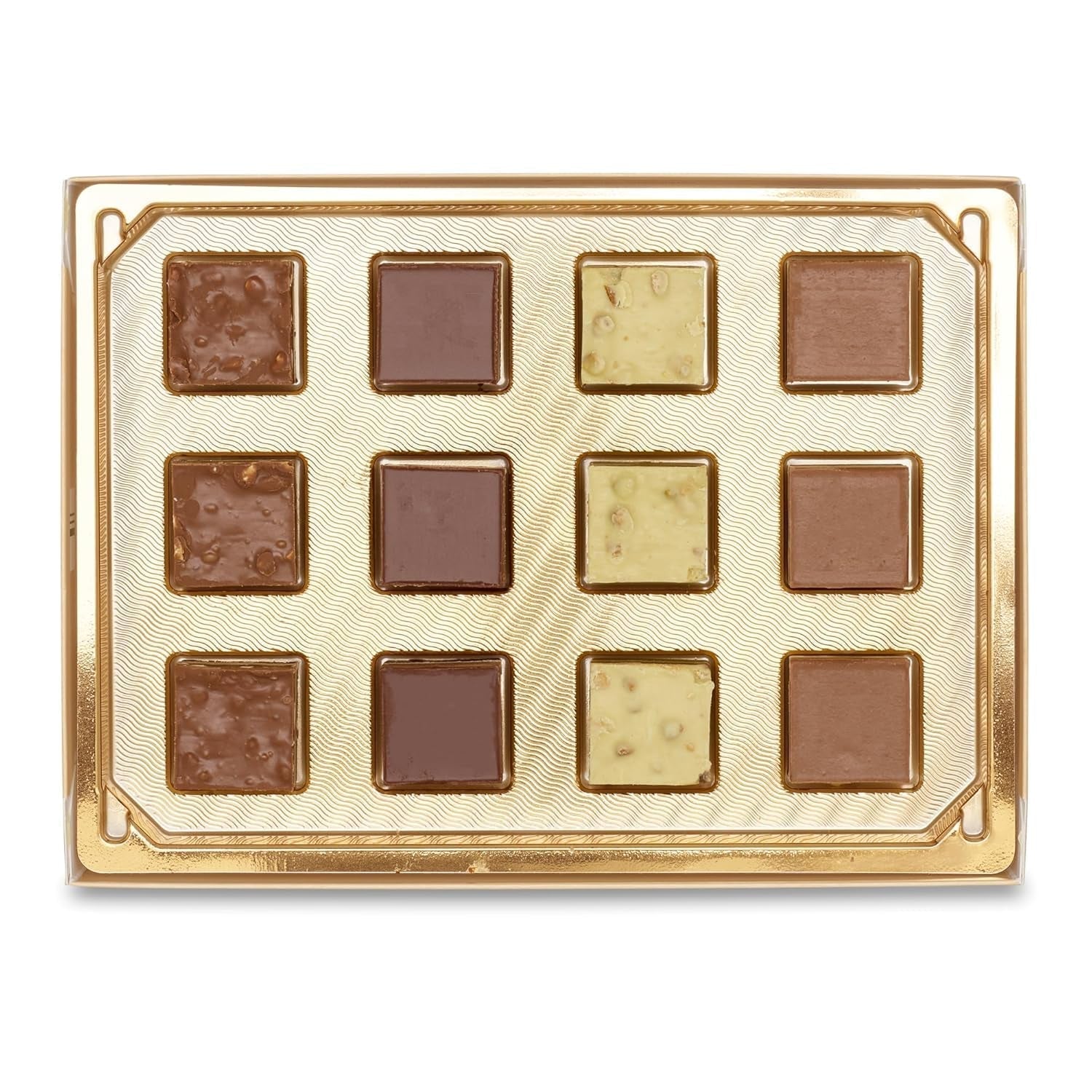 Lindt, Caja de Praliné con 12 Especialidades de Jengibre con Almendras, Avellanas y Pistachos, 125 gramos Naty Shop