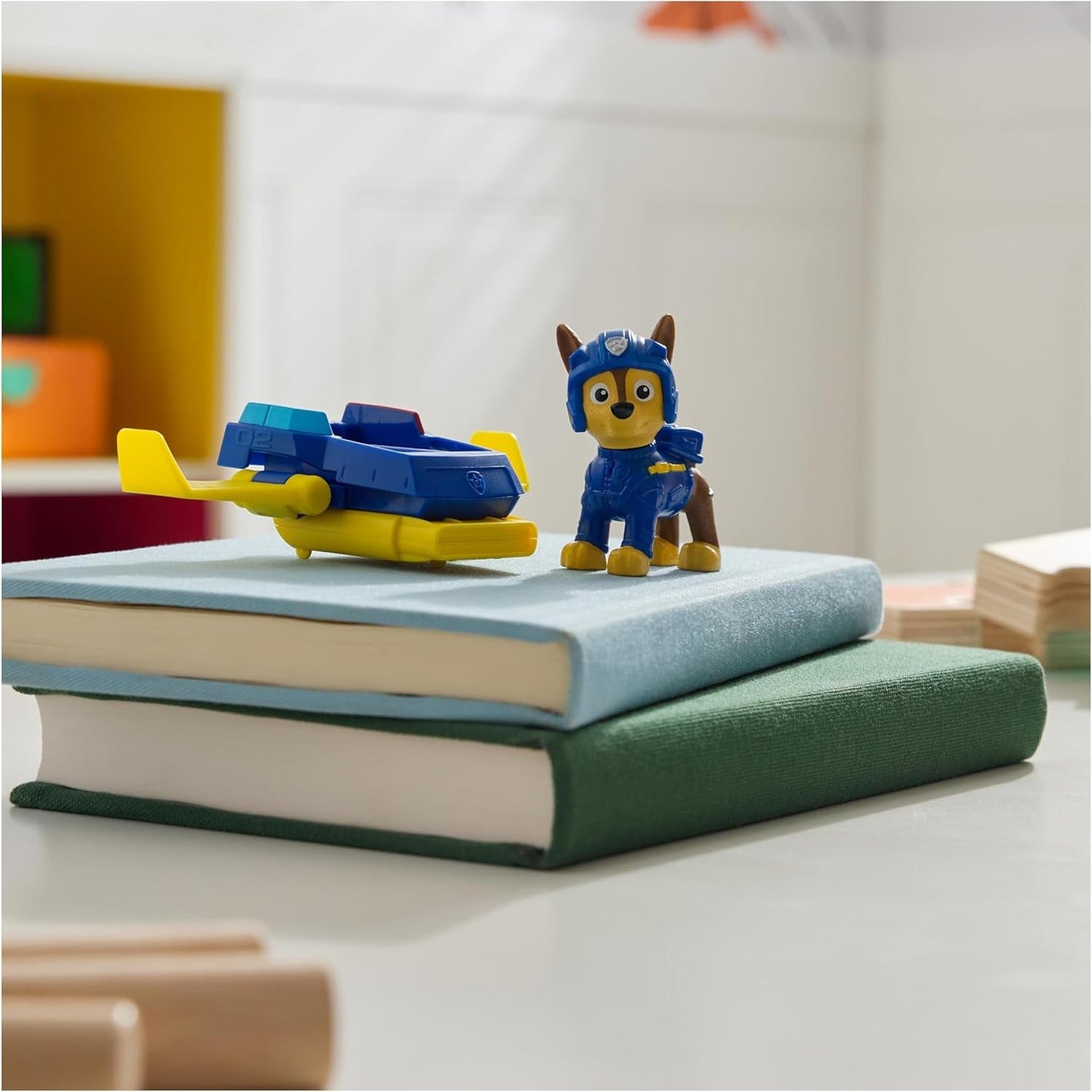 PAW PATROL Chase Action Pup Mini avión de rescate con alas plegables, juguete para niños de 3 años, figuras de acción Naty Shop