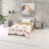Colcha De Verano Estampada Fantasía, Relleno De Poliéster, Pétalos, 260X270Cm