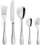 Juego de cubiertos Amefa Sierra 6 personas | Cocina de acero inoxidable 18/10 de 24 piezas Naty Shop 30 piezas / 6 personas