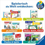 Puzzle infantil Ravensburger 13411 - Criaturas marinas en el arrecife de coral - ¿Por qué? ¿Por qué? ¿Por qué? Puzzle 150 piezas XXL + cartel de conocimientos, para niños a partir de 7 años Puzzle Naty Shop