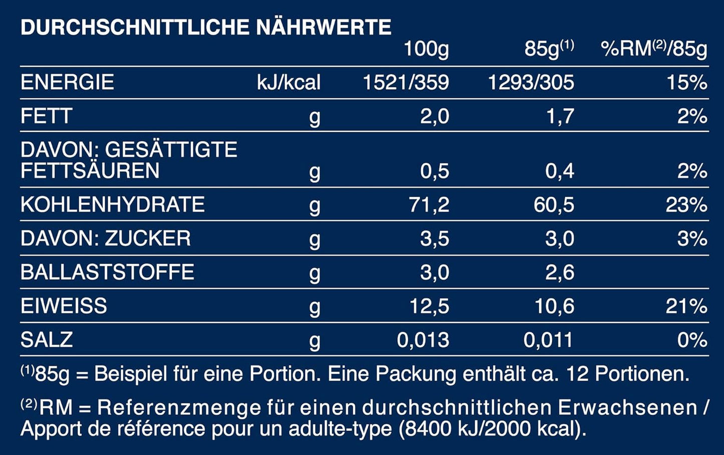 Pasta de trigo duro Barilla Maccheroni n. 44 – Paquete de 1 (1x1kg)