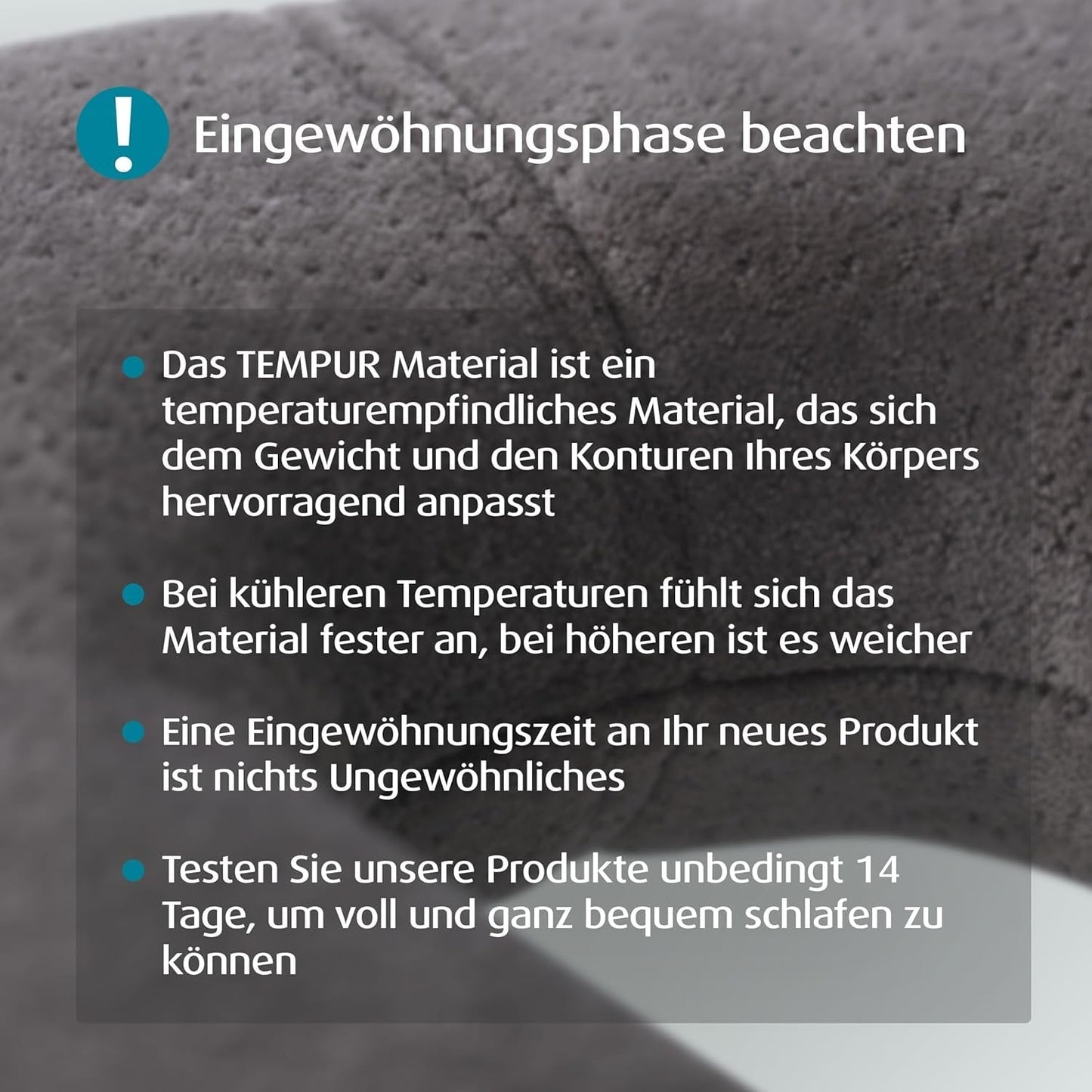 TEMPUR Transit Almohada de Viaje Cómoda Almohada Viscoelástica para el Cuello Ideal para Viajar en Autobús, Tren, Coche o Avión 30 x 28 x 8 cm