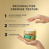 Pantene Pro-V Smooth & Silky Keratin Protect Hair Mask 500ml para cabello rizado y seco, Hasta 72 horas de cabello liso y brillante en una sola aplicación, Con fórmula Pro-V y Active Nutri-Plex Hair Mask Naty Shop