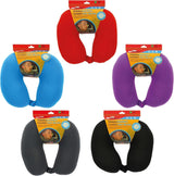 Sumex Almohada de Viaje Almohada Cervical para Niños y Adultos En Forma de U Ultra Suave Lavable Ideal para Viajes Rojo Almohadas de Viaje Naty Shop
