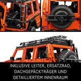 LEGO Technic Mercedes-Benz G 500 Professional Line, Kit de construcción de modelos de coche Clase G, regalo para adultos, set de vehículos todoterreno de lujo, Mercedes coleccionable, coche de juguete 42177 Juegos de construcción Besuche den LEGO-Store