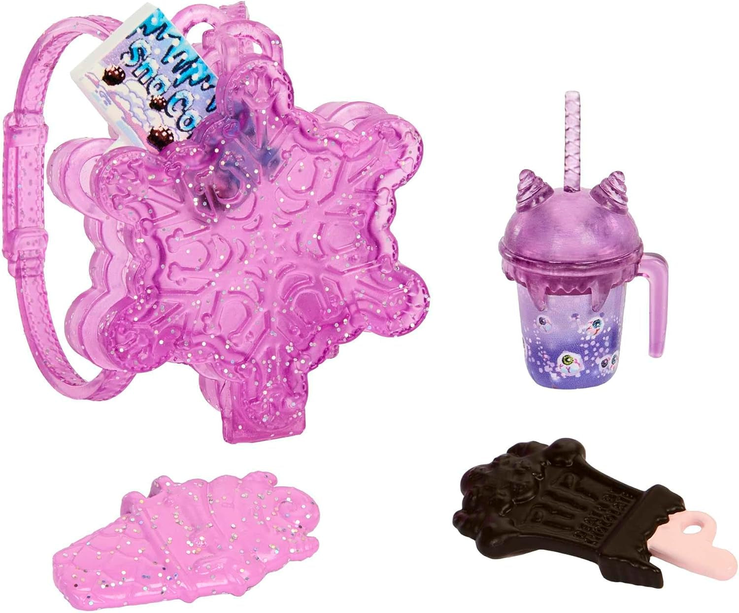 Monster High Abbey Bominable Yeti con mascota mamut y accesorios - Aspecto espeluznante de copo de nieve para niños mayores de 4 años, HNF64 Naty Shop Dolls