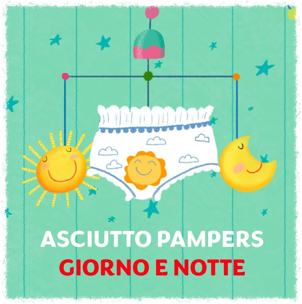 Pañal Pampers Sole e Luna Maxi, talla 4 (8-15 kg), 60 pañales