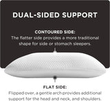 TEMPUR-PEDIC Almohada Symphony Fabricada en viscoelástica, Lujosa, Suave, Estándar, Blanco Almohadas estándar Naty Shop
