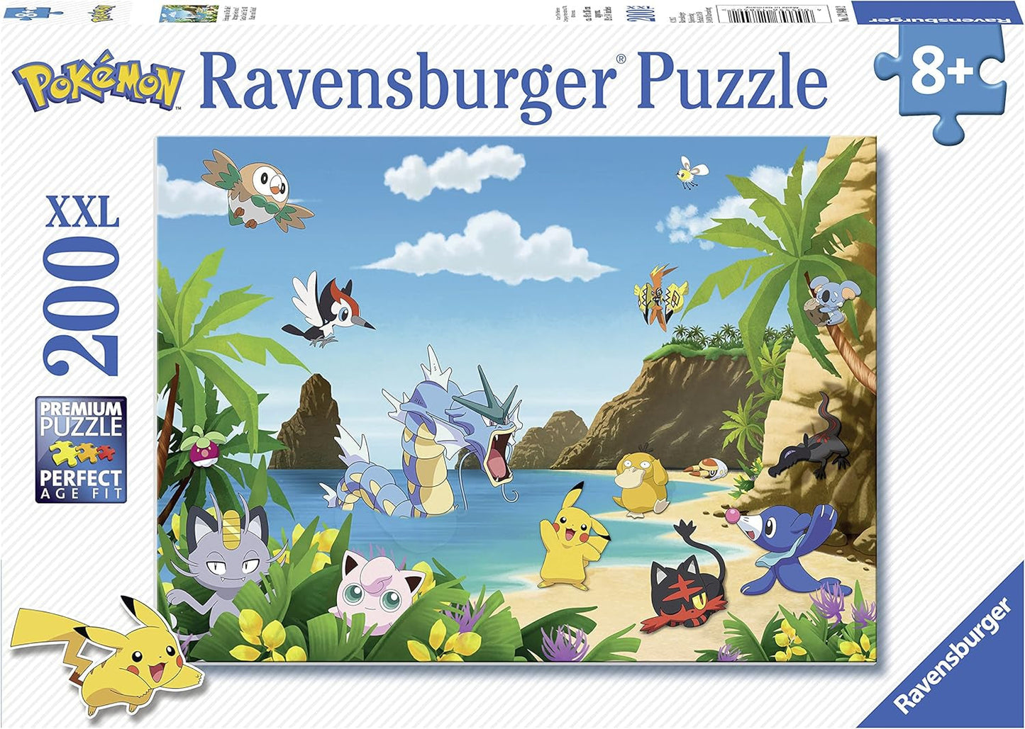Ravensburger Puzzle para niños - 12840 ¡Atrápalos a todos! - Puzzle de Pokémon para niños a partir de 8 años, con 200 piezas en formato XXL Puzzle Naty Shop Título predeterminado